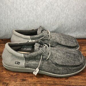 Hey Dude Wally Stretch Mens Size 13 Gray Low Top Causal‎ Shoes